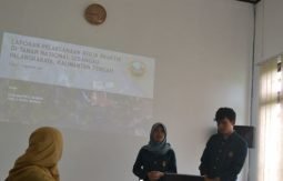 Mahasiswa ITB Presentasi Akhir Praktek Kerja Lapang di TN Sebangau