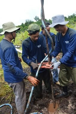 Inhouse Training Pembuatan Sumur Bor di TN Sebangau